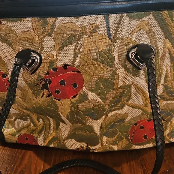 BRIGHTON LADYBUG ALYSSA TAPERSTY BAG. NEVER USED. - Picture 13 of 16